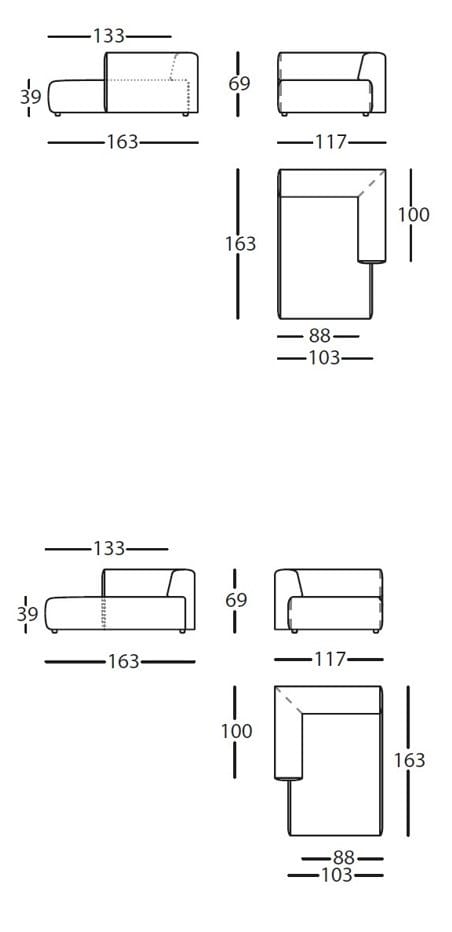 Мягкий хлопок Dormeuse SANCAL ARCH-00125660 - Вид №1