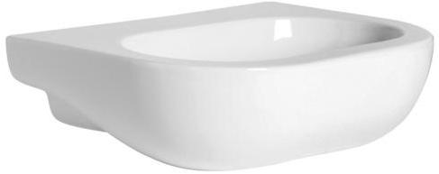 NULS0473700M Подвесная раковина настенная прямоугольная Azzurra Ceramica NUVOLA белая