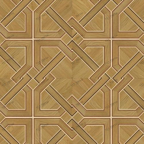 Художественный паркет Da Vinci Щитовой 26-350 Дуб (Гладкая) 500х500 мм 26010350