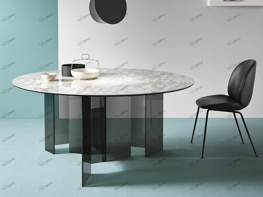 Tonelli Design Круглый обеденный стол Metropolis sun-id-1357377