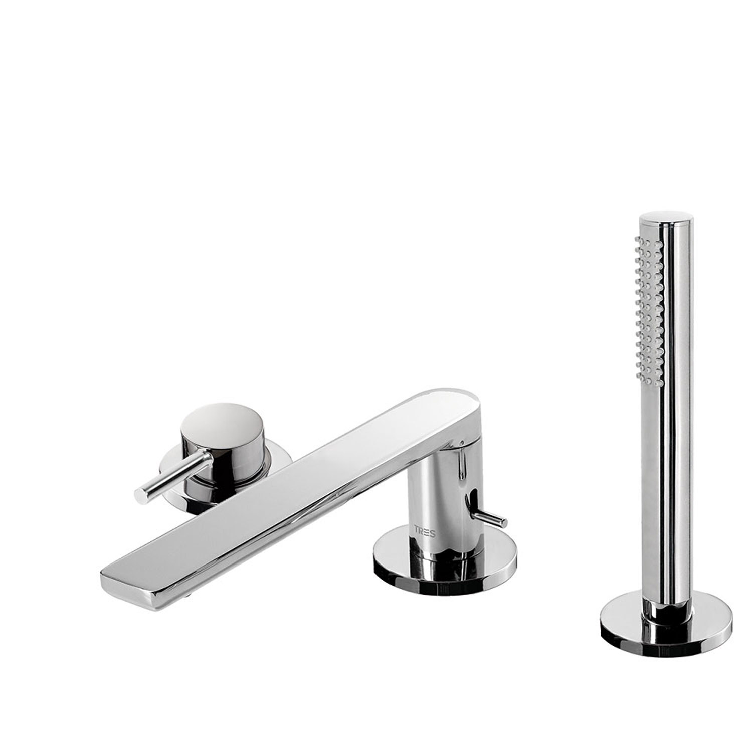 МАКСИМАЛЬНЫЙ краевой смеситель для ванны с одной ручкой-06216103 TRES 