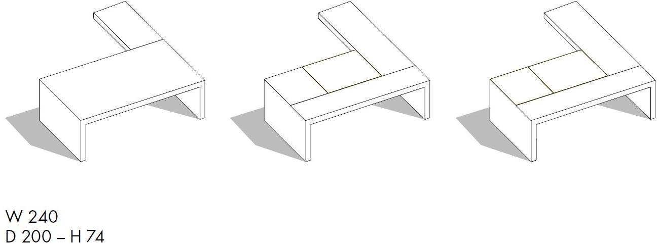 Sinetica Исполнительный угловой стол sun-id-1373563 - Вид №15