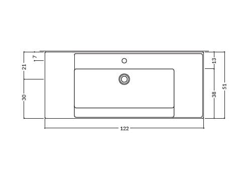 Керамическая столешница Gruppo Geromin Вера ARCH-00078275 - Вид №8