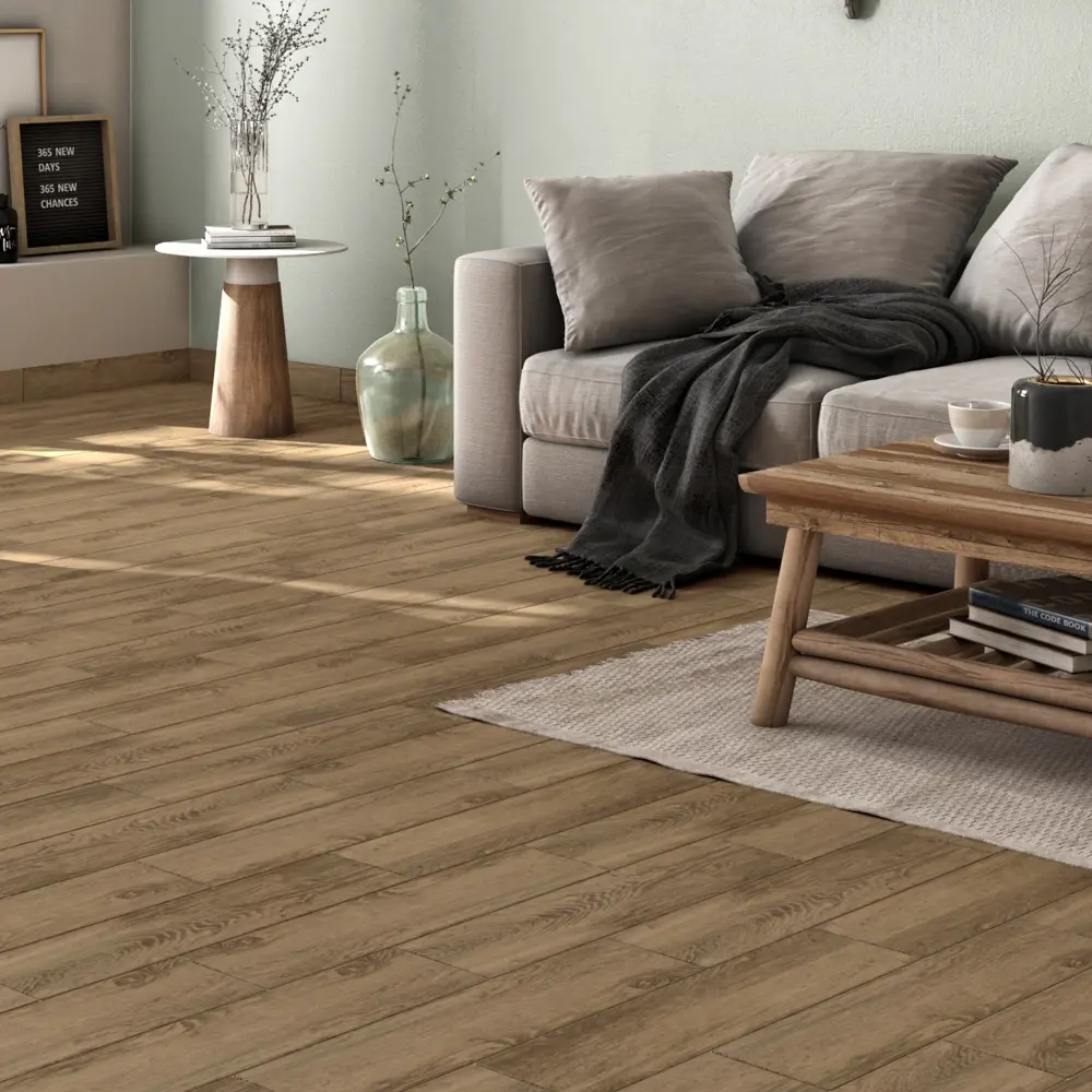 Керамогранит Kreaforta Charm с эффектом дерева 18,5x59,8 см 89383540 STLM-1565677 - Вид №4