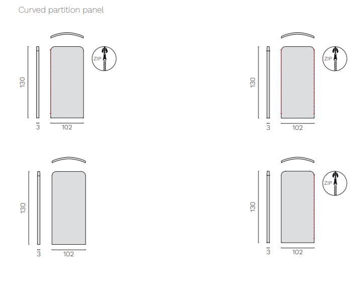 Модульный тканевый диван FREZZA Alplus Lounge ARCH-00018289 - Вид №24