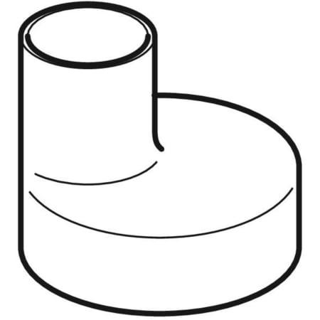 363.561.16.1 Переход эксцентриковый Geberit PE, короткий Geberit  - Вид №1