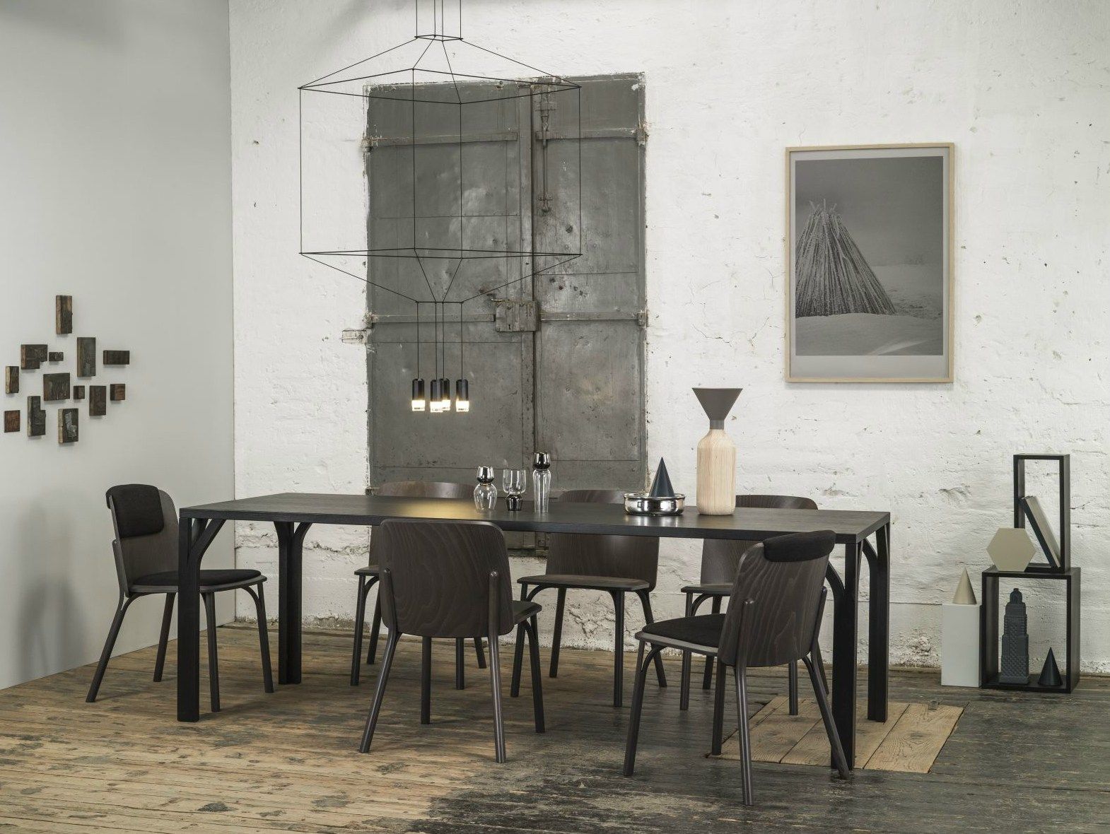 Деревянный мягкий стул TON ARCH-00078959 - Вид №3