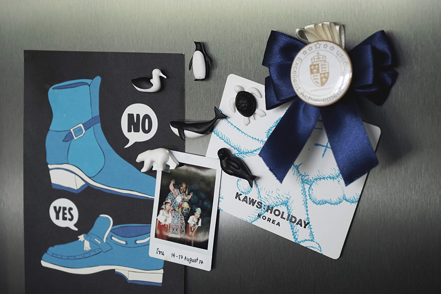 Набор из 6 магнитов для холодильника Save the Ocean Qualy QL10311BKWH - Вид №1