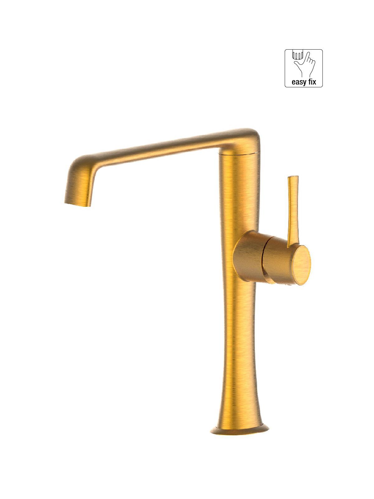 Однорычажный смеситель для кухни с поворотным изливом Rubinetterie Frattini Delizia ARCH-00105364 - Вид №3