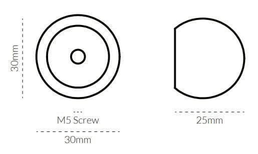 Латунная ручка Lo & Co Interiors Сфера ARCH-00064822 - Вид №41