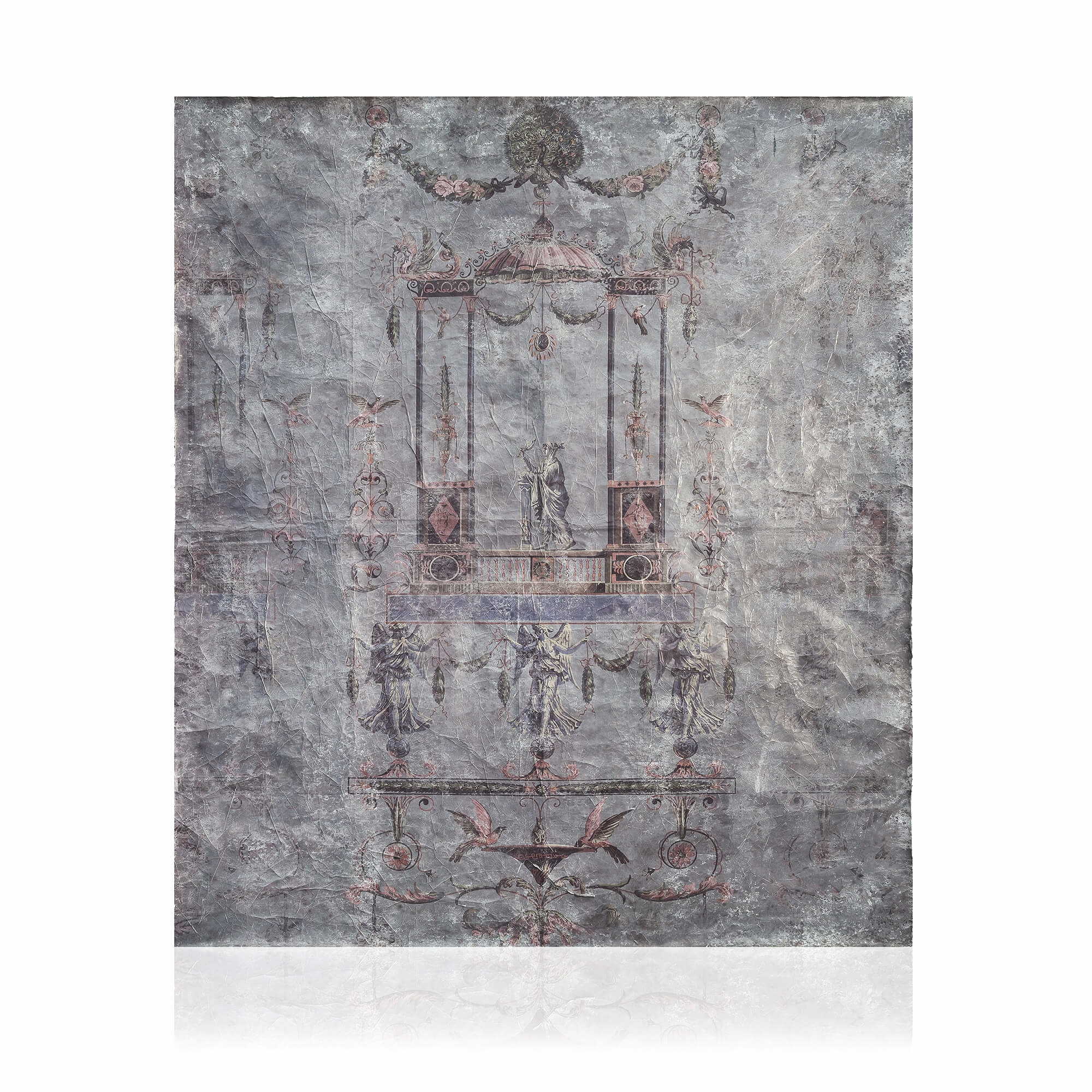 710090-80 ABHIKA ОБОИ РОМАНС BLUE 