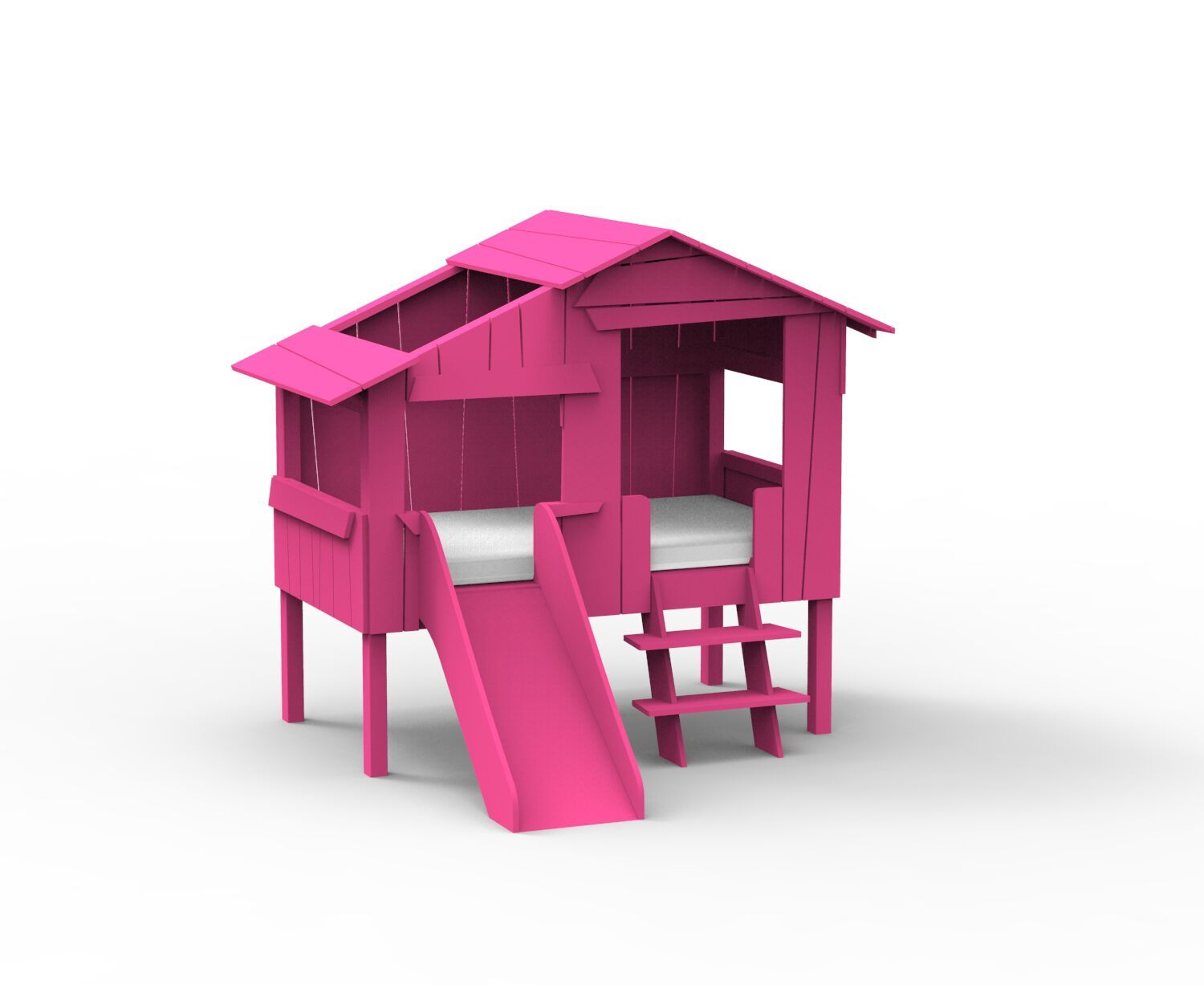 Кровать-чердак из МДФ Mathy by Bols TREEHOUSE BEDS &amp ARCH-00114895 - Вид №24