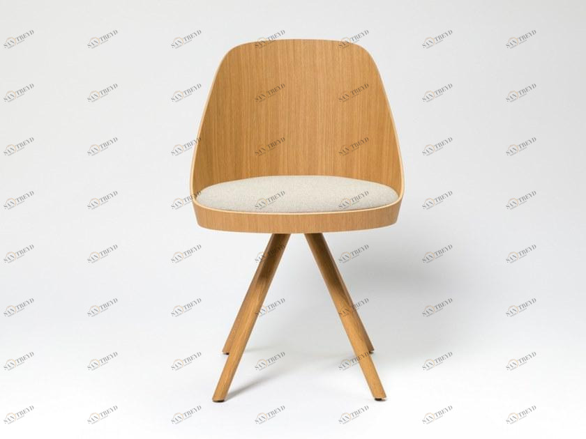 ENEA Кресло на козлах из дуба со встроенной подушкой Kaiak sun-id-1377504