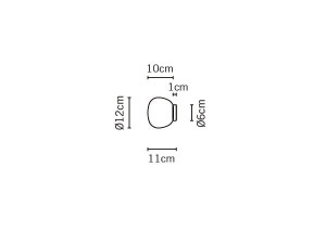 Настенный светильник / стеклянный потолочный светильник