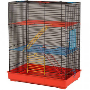 Т00004658 Клетка для грызунов Teddy Lux 2 для крыс INTER-ZOO