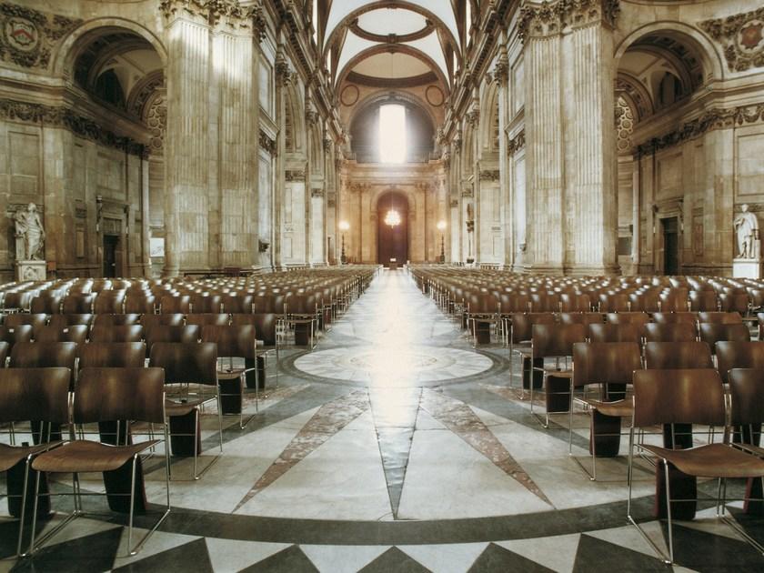 Howe Штабелируемое кресло-санки из стали и дерева 40/4 sun-id-1515172 - Вид №5