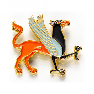 1085644 Значок эмалированный №31 Грифон