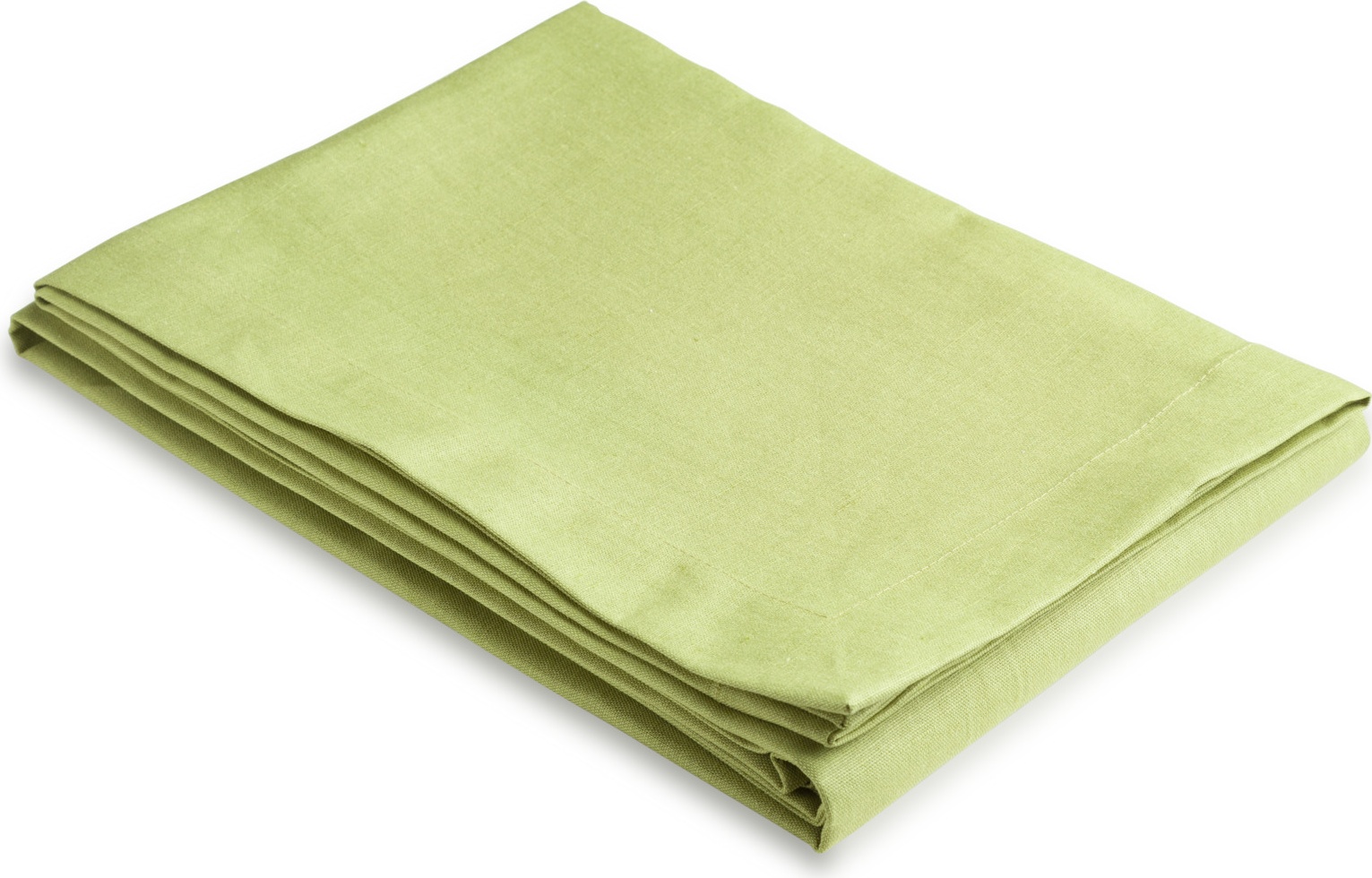 10643717 Яковлевский жаккард Скатерть прямоугольная Яковлевский Жаккард 140х180см зеленая однотонная, 100% лен Ткань 