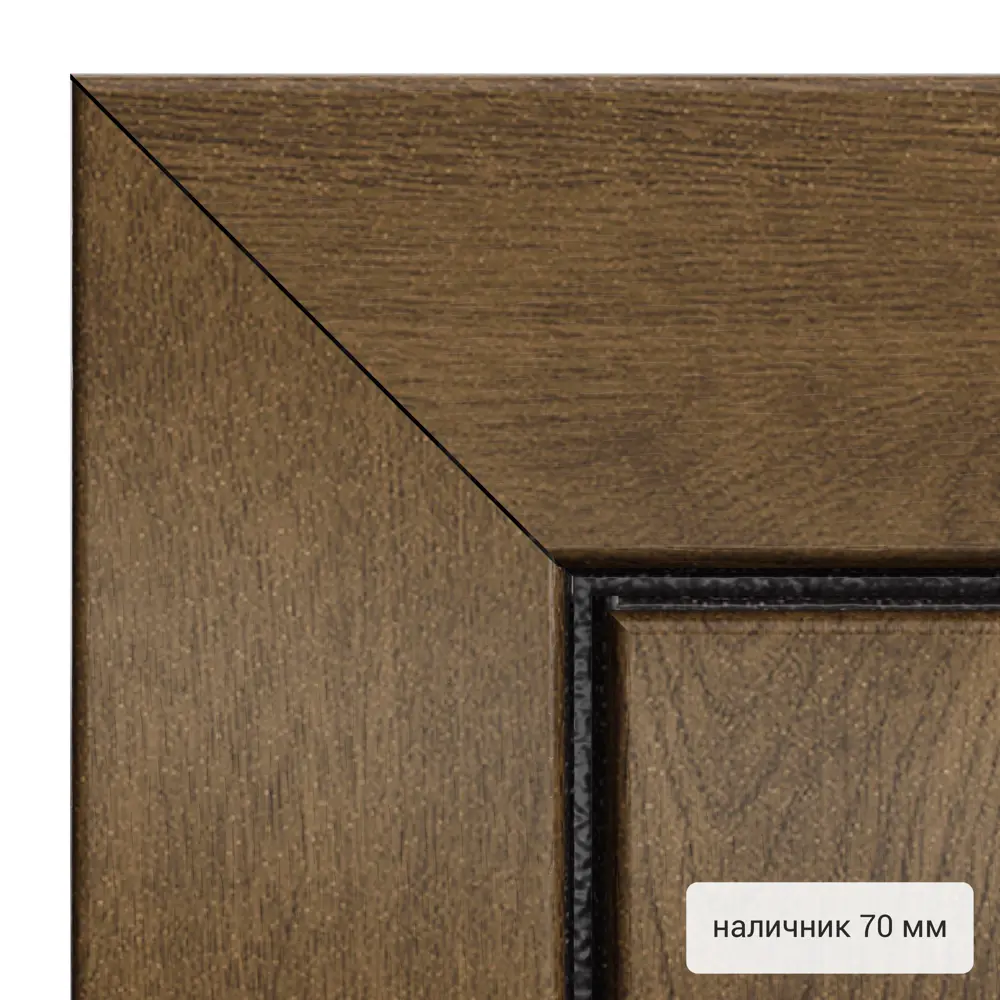 Дверь входная металлическая Страйд, 950 мм, правая, цвет летиция орех РР TOREX STLM-2160510 - Вид №4