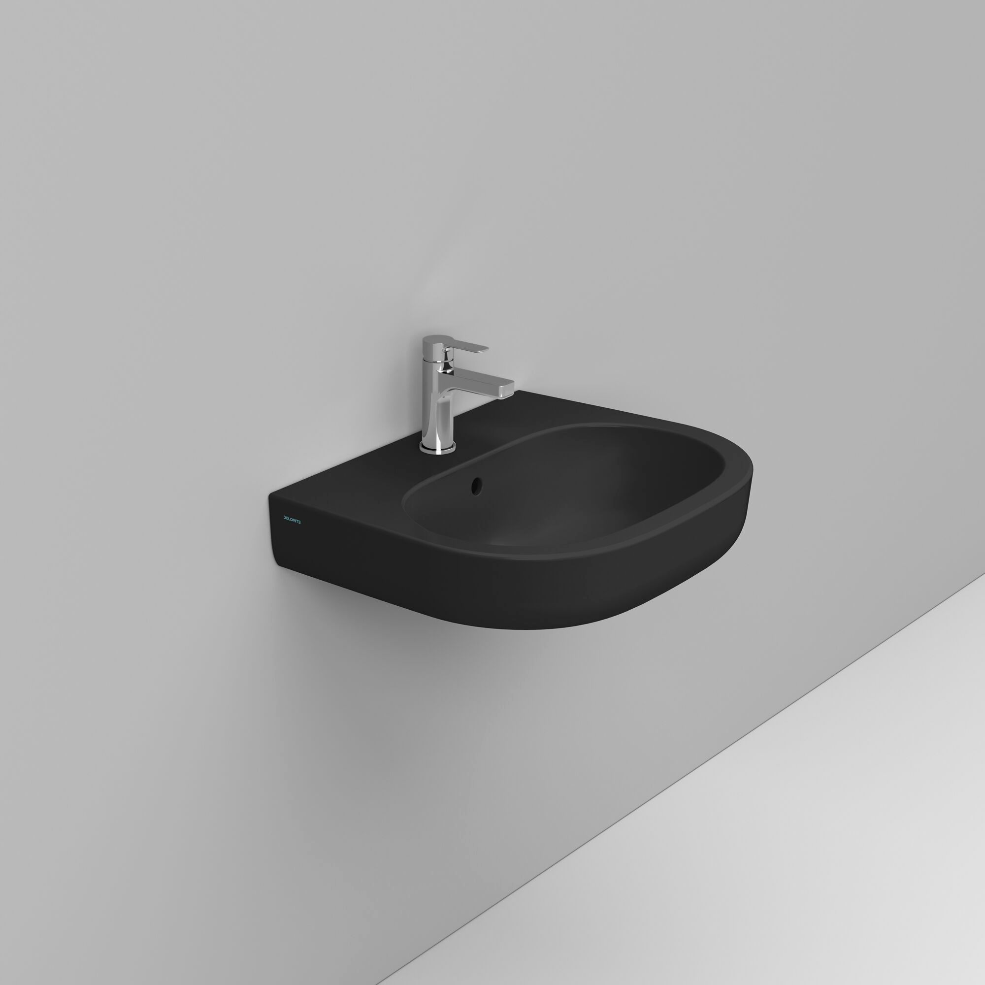 Овальная керамическая подвесная раковина с переливом Ceramica Dolomite мирт ARCH-00041879 - Вид №1