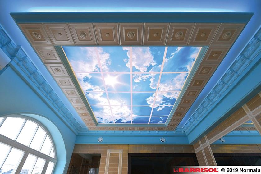 BARRISOL Акустический натяжной потолок с подсветкой из ПВХ sun-id-1399434 - Вид №2