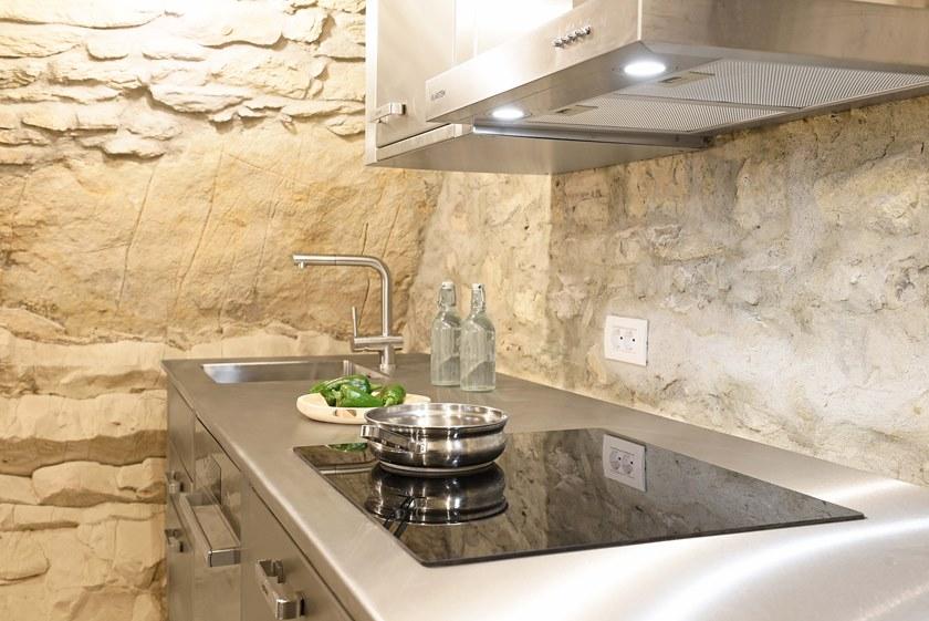 Lgtek Кухня из нержавеющей стали и дерева Window sun-id-1388816 - Вид №5