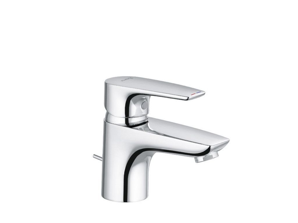 343850575 однорычажный смеситель на умывальник 60 DN 15 KLUDI PURE&SOLID хром 