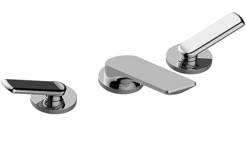 E-6310-LM61B Three-hole washbasin mixer GRAFF Onda