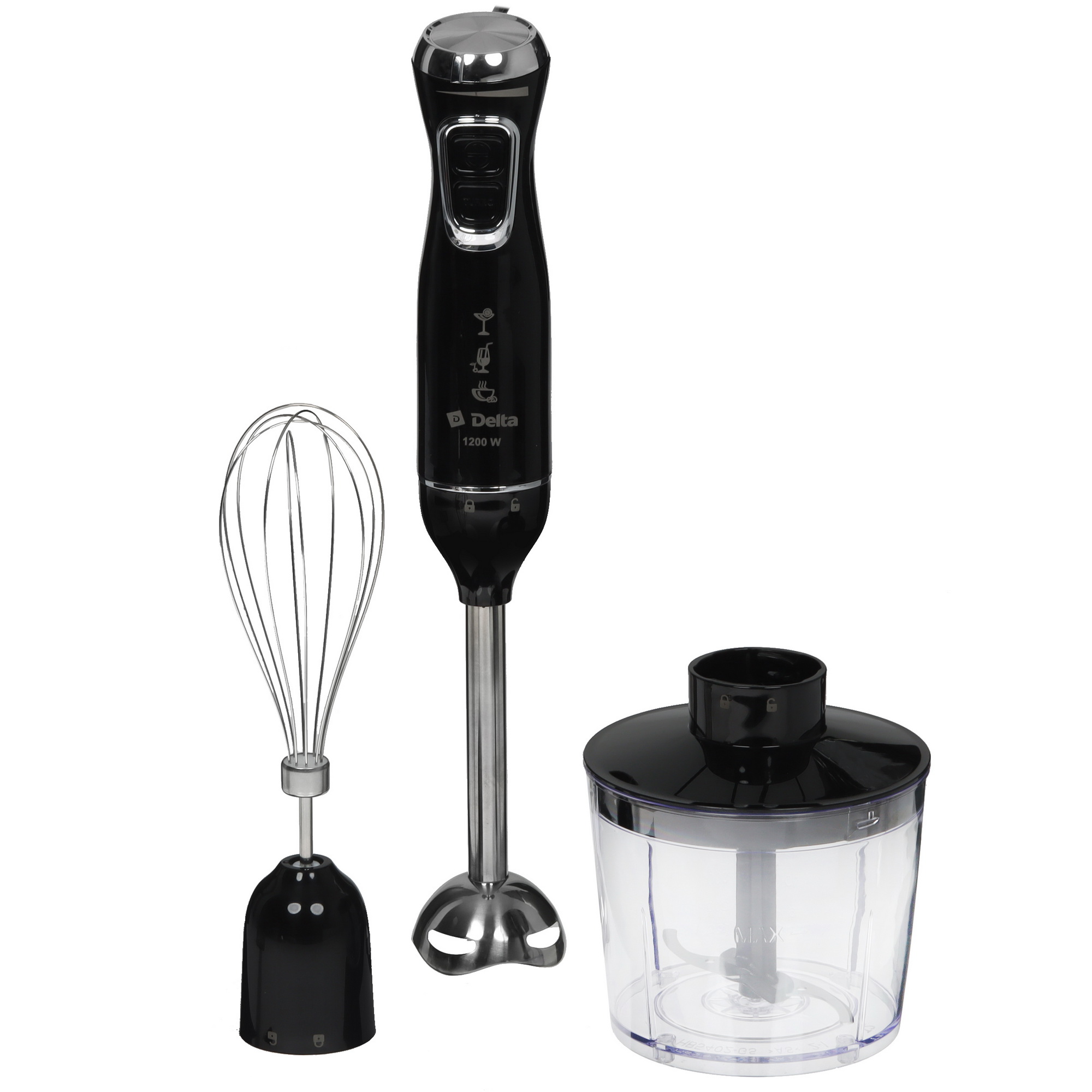 9050505 Блендер погружной Delta DL-7060A черный STDN-0101653