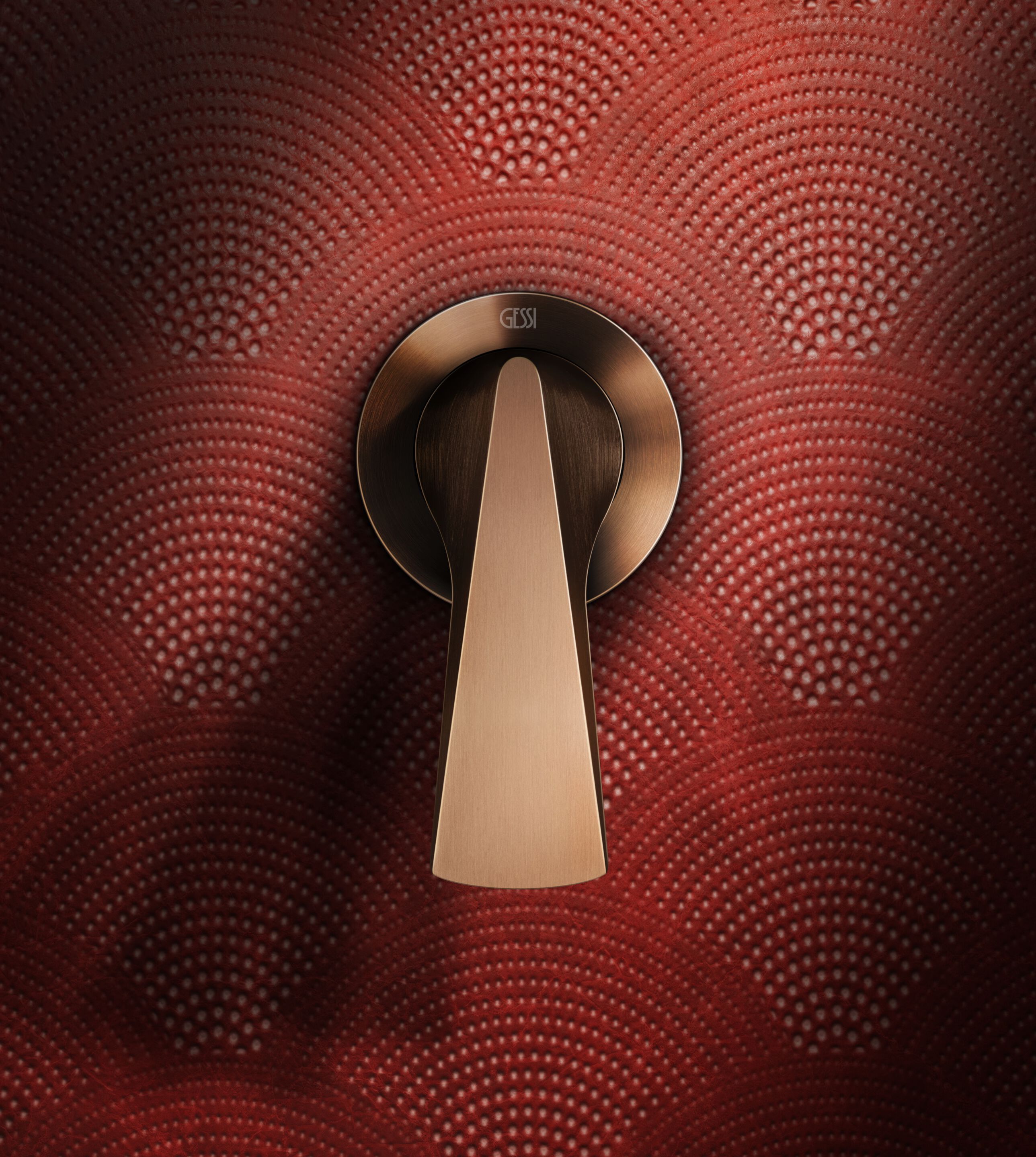 Смеситель для душа из хромированной латуни Gessi вентилятор ARCH-00032120 - Вид №1