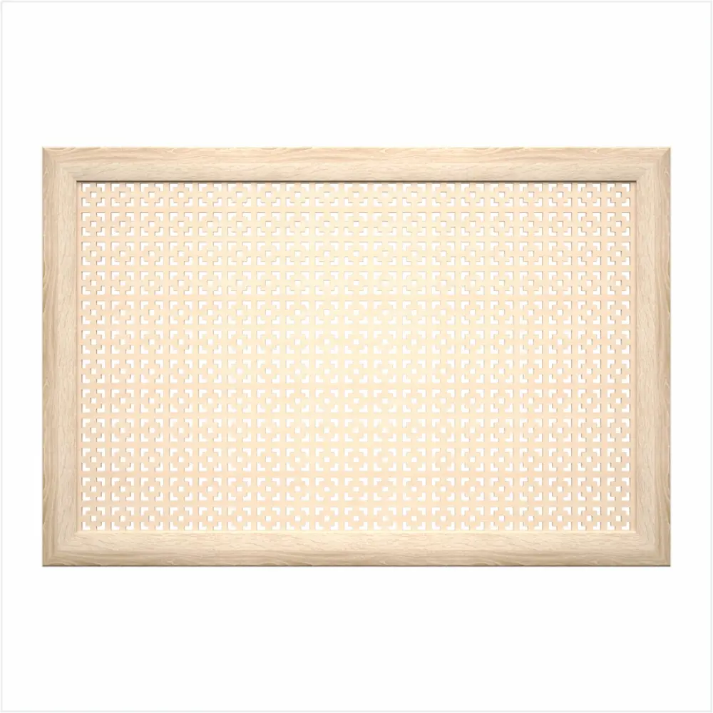 Экран для радиатора Дамаско МДФ 90x60 см дуб сонома STELLA STLM-2149818