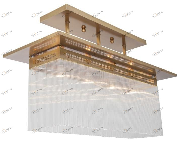 Patinas Lighting Люстра из латуни ручной работы Hoffmann sun-id-1441025