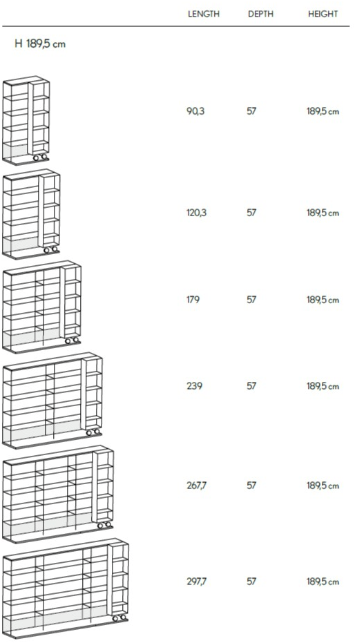 Punt Книжный шкаф с открытыми разделениями Literatura open sun-id-1462826 - Вид №23