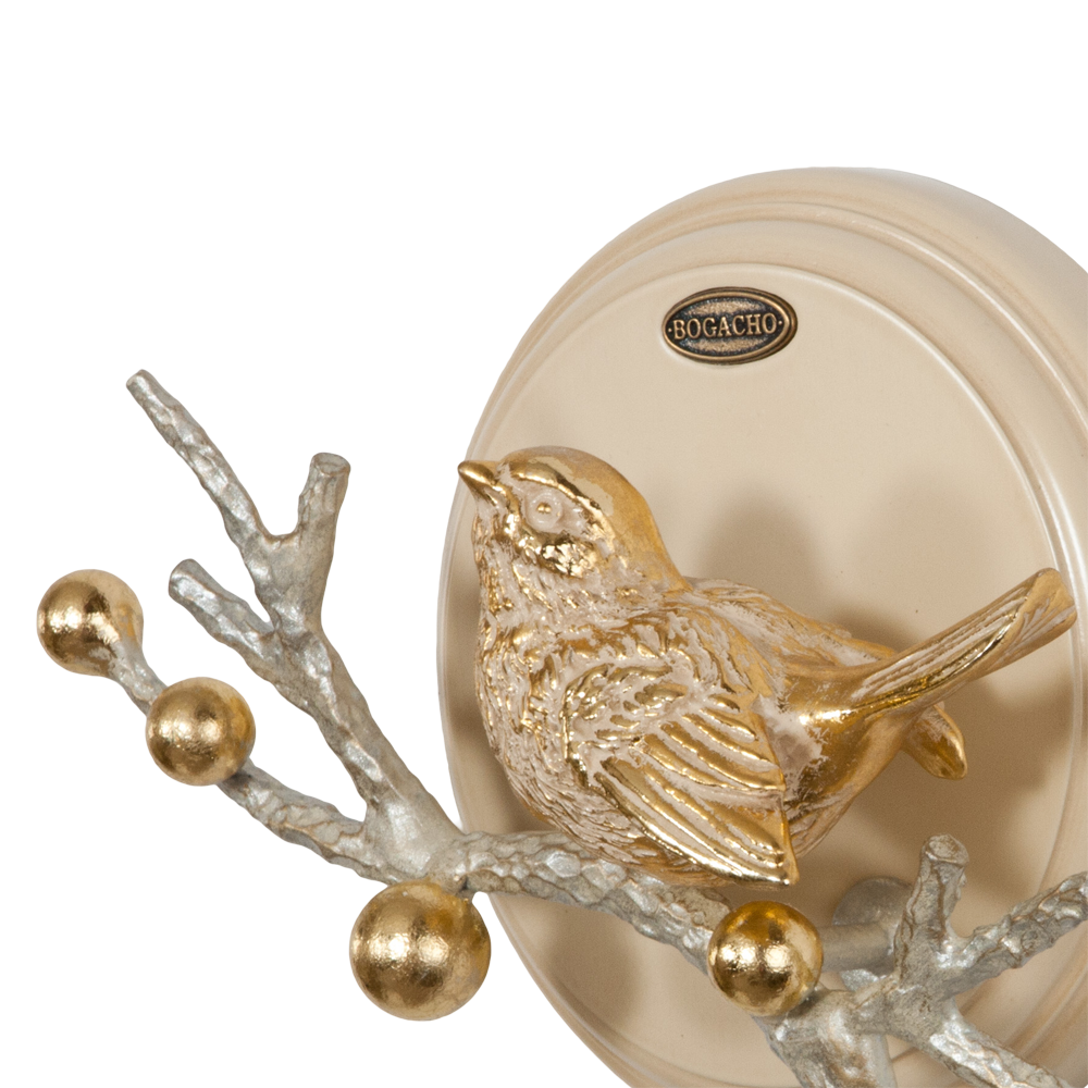 25004,27009 Крючок Терра и рожок для обуви Айвори BOGACHO 4627163961748, 4627138209431 - Вид №3