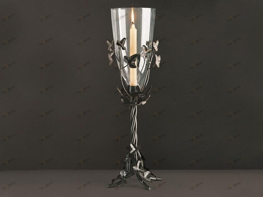 OFFICINACIANI Железный подсвечник Edera Hl1047ta-cand