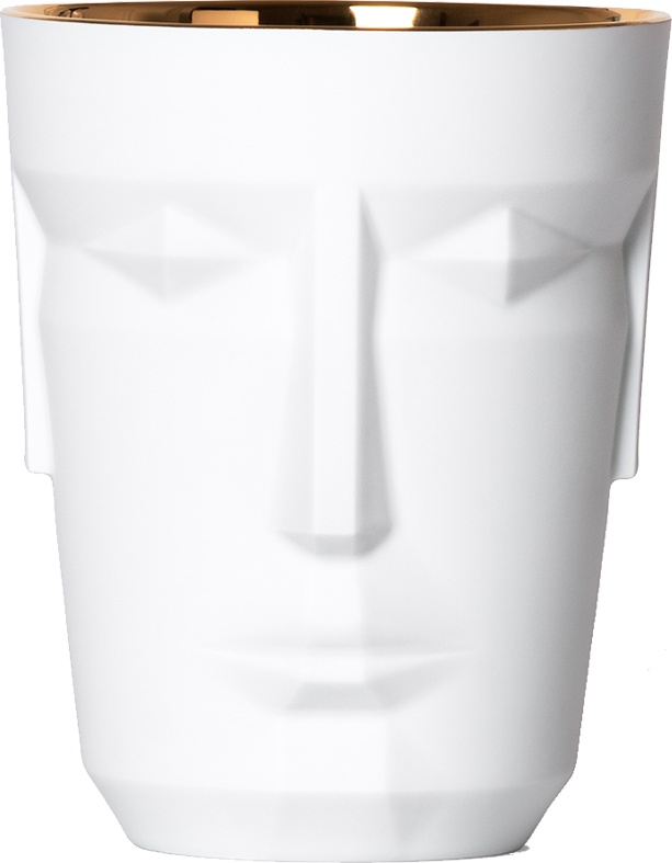 10605171 Sieger by Furstenberg Ведерко для льда Sieger by Furstenberg "Прометей" 20см (золотист.) Фарфор 