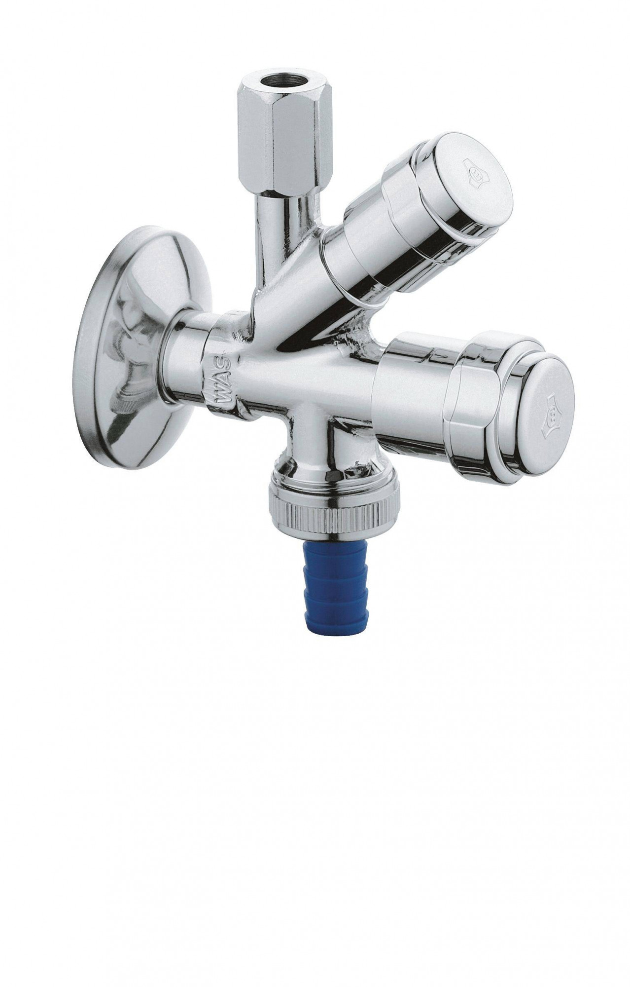 Вентиль угловой GROHE комбинированный 3/8х3/8″ для подключения смесителей, хром (41070000) Spare Parts