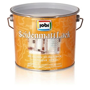 Эмаль Jobi Seidenmattlack (ЗайденматтЛак) 0,9л бесцветная "БАЗА C"