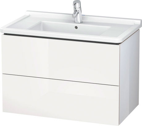 LC626501414 Тумбочка подвесная L-Cube #LC6265 820 x 469 мм Терра, декор Duravit - Вид №2