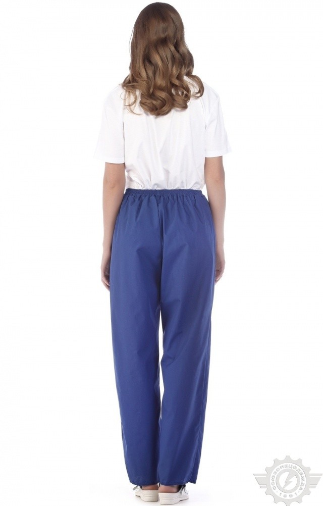 65575 Брюки женские василек  Медицинская одежда  размер 50/158-164 Спецодежда  - Вид №3