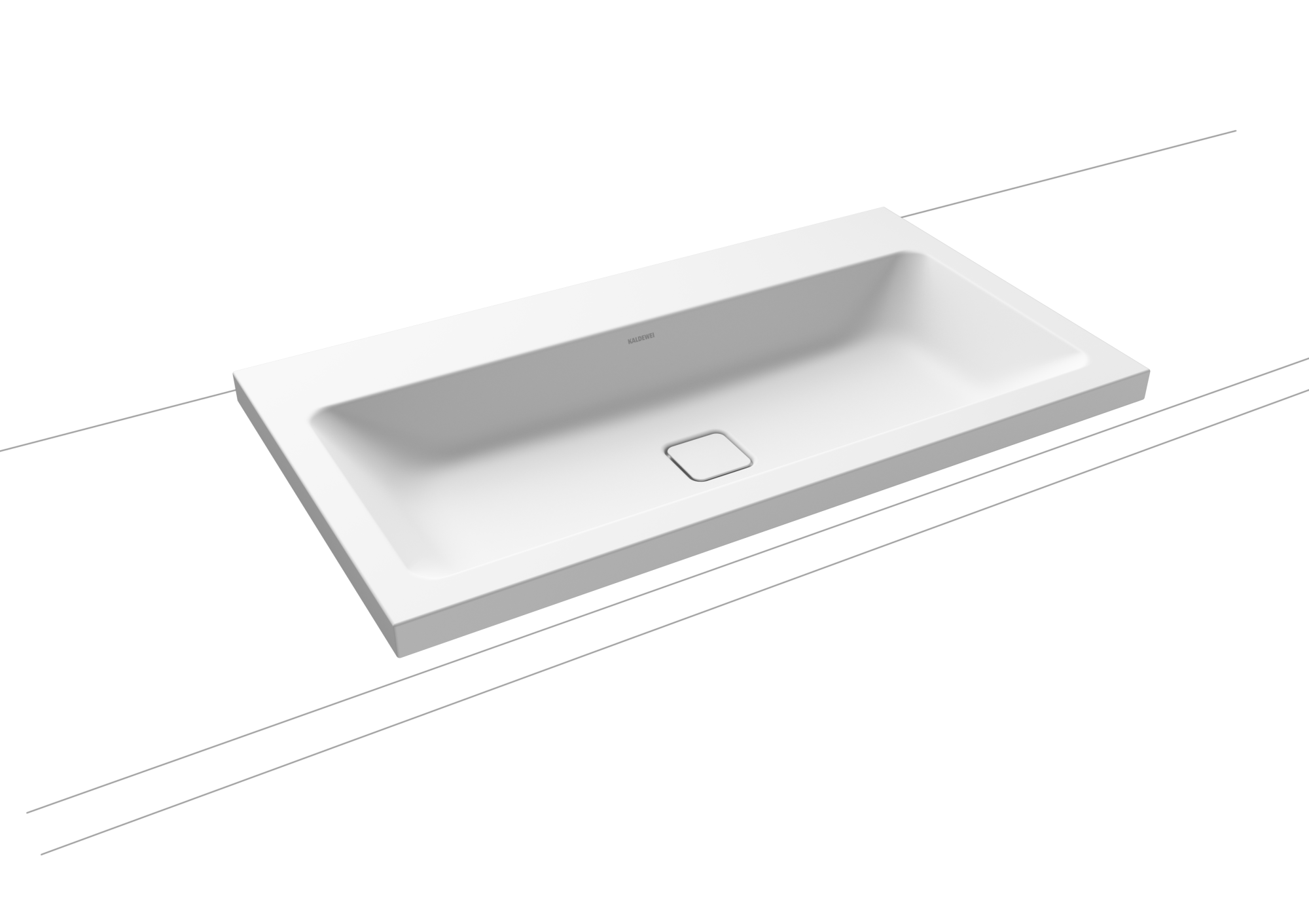 Умывальник KALDEWEI Сталь эмалированная 3084 258 альпийский белый матовый 30843083258 