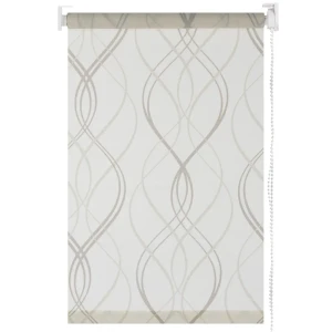 Штора рулонная «Волна» 140х190 см цвет бежевый