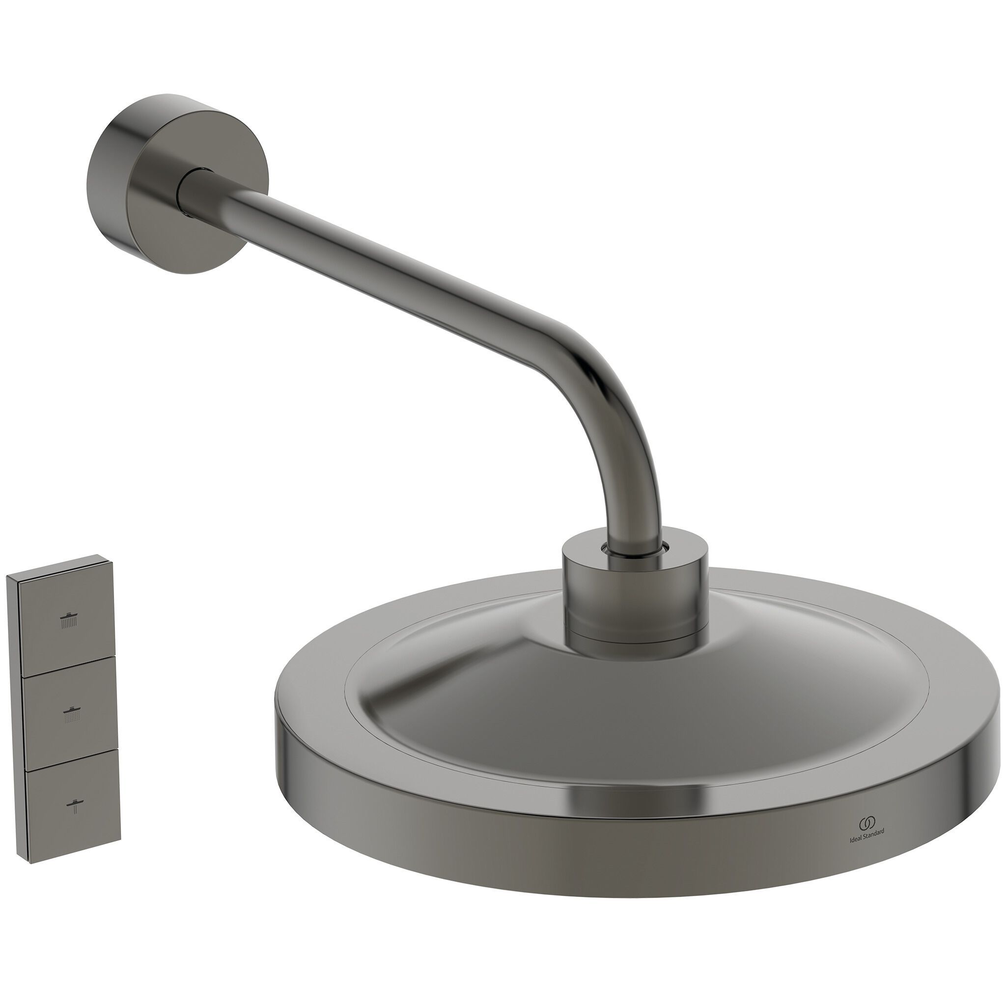 Регулируемая круглая душевая головка ABS с дистанционным управлением Ideal Standard Idealrain Solos ARCH-00148628 - Вид №1