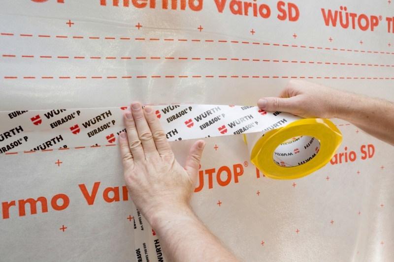 Würth Качественный скотч на бумажной основе Isolamento tetti e pareti 0992810190 - Вид №2