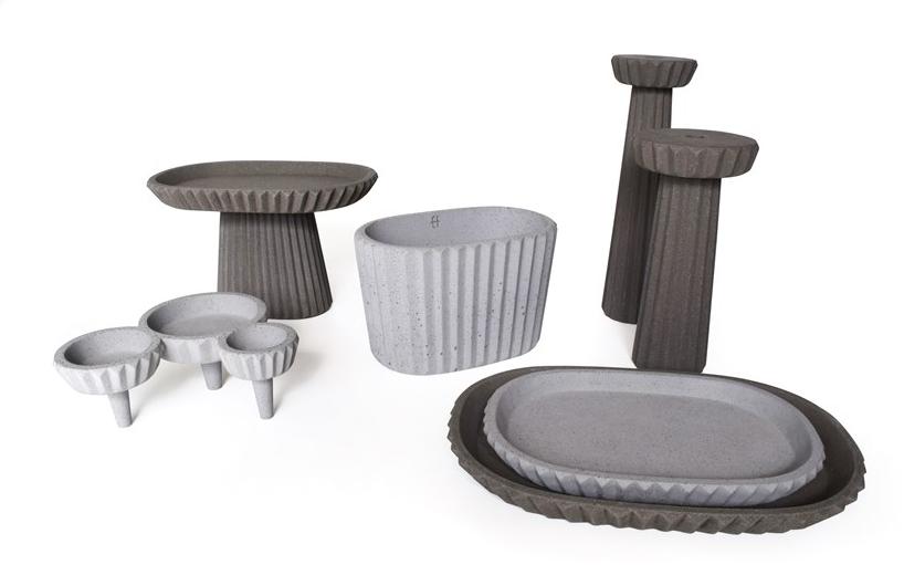 URBI et ORBI Поднос овальный из бетона Siman sun-id-1348753 - Вид №5