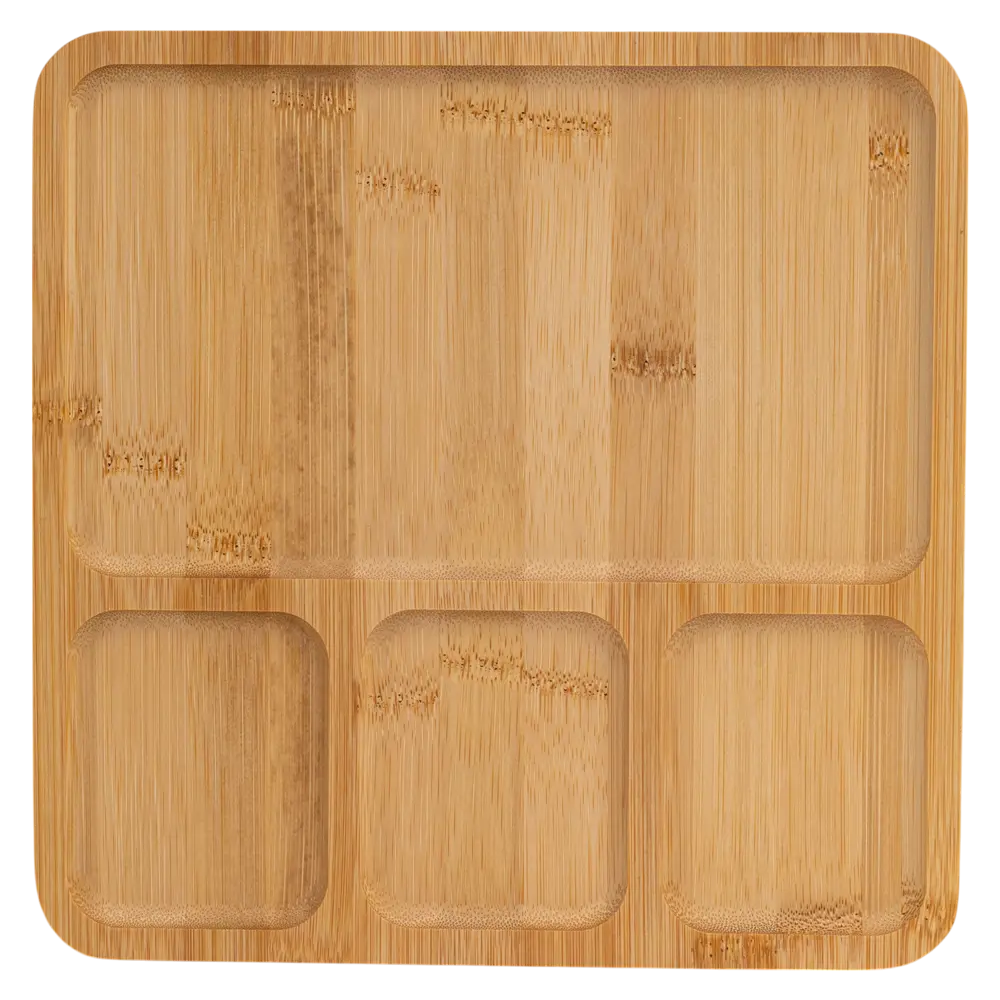 Менажница Vidage из бамбука с 4 отделениями для сервировки 89421535 STLM-1564098