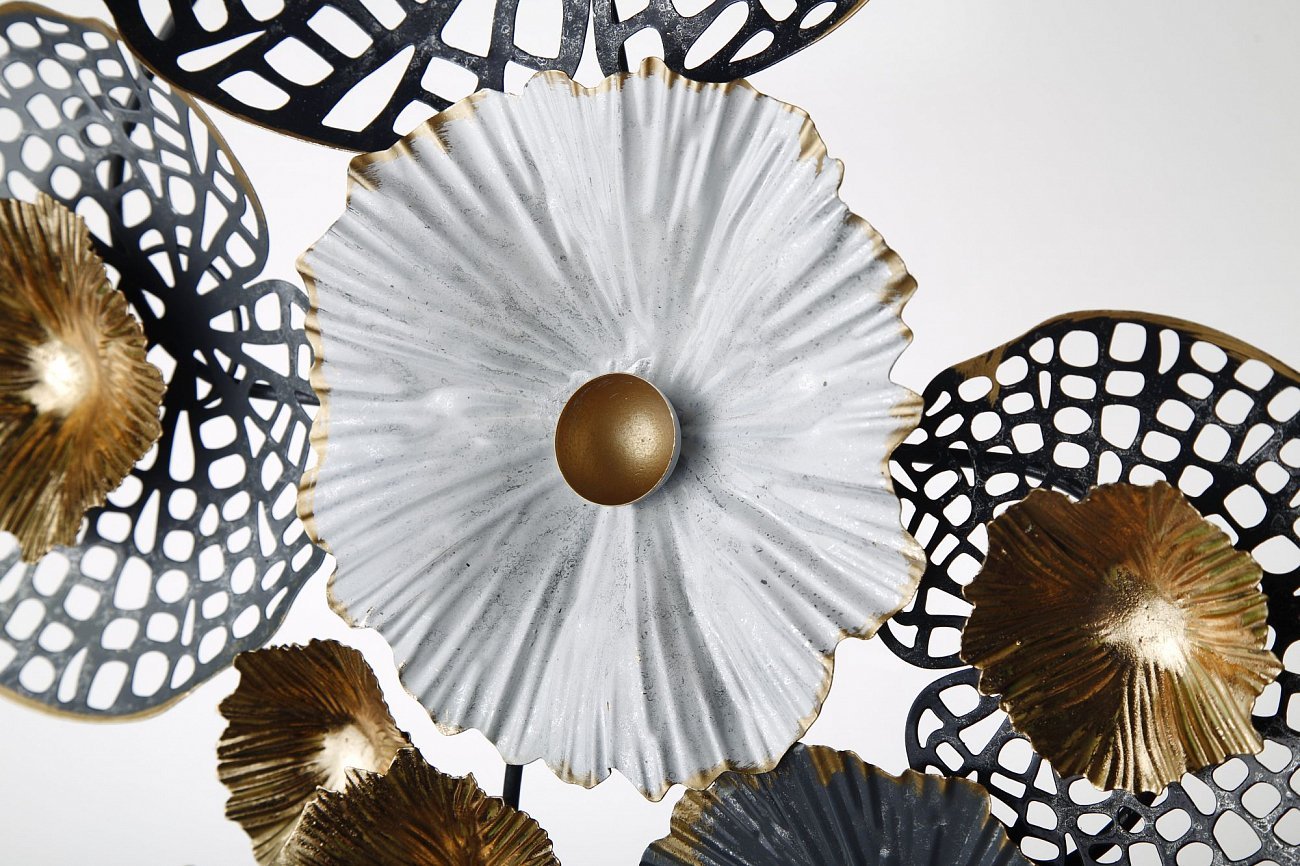 Панно настенное металлическое 91 см 93013 Tomas Stern TOMAS STERN  00-3865440 Серый  - Вид №3