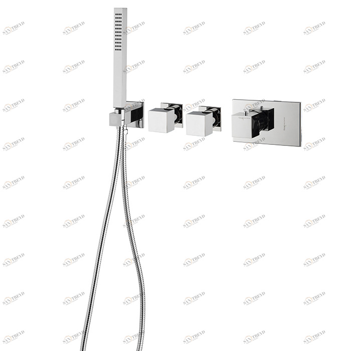 F3968X2 Встроенный Термостатический Смеситель для душа/ванны на два потребителя FIMA CARLO FRATTINI Fimatherm 