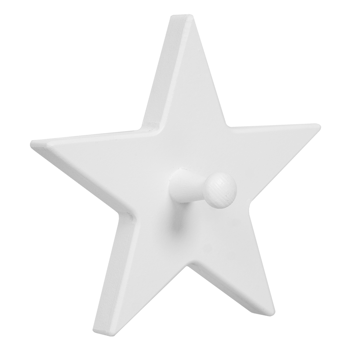 Крючок-вешалка белый настенный "Звездочка" VAMVIGVAM  281536 Белый Santreyd  - Вид №5