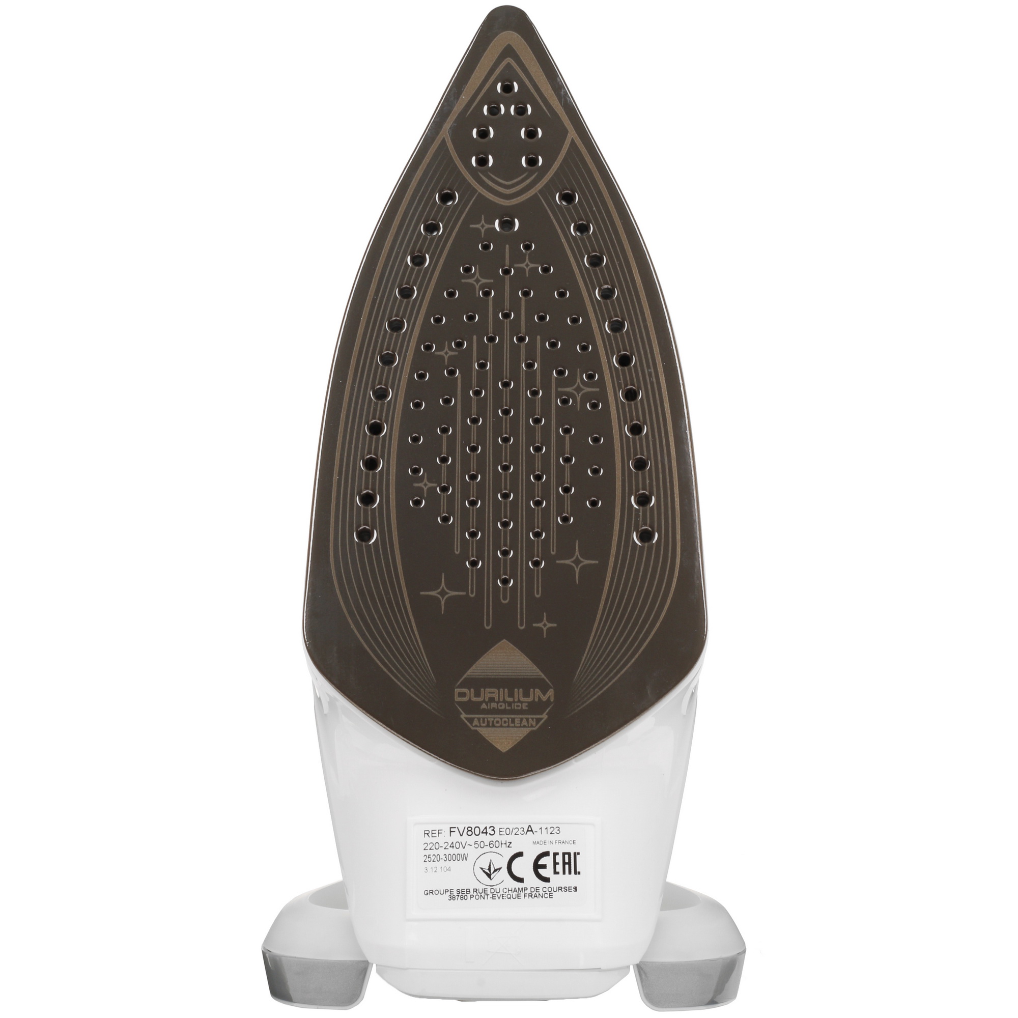 5410378 Утюг Tefal Puregliss FV8043E0 белый STDN-0074587 - Вид №3